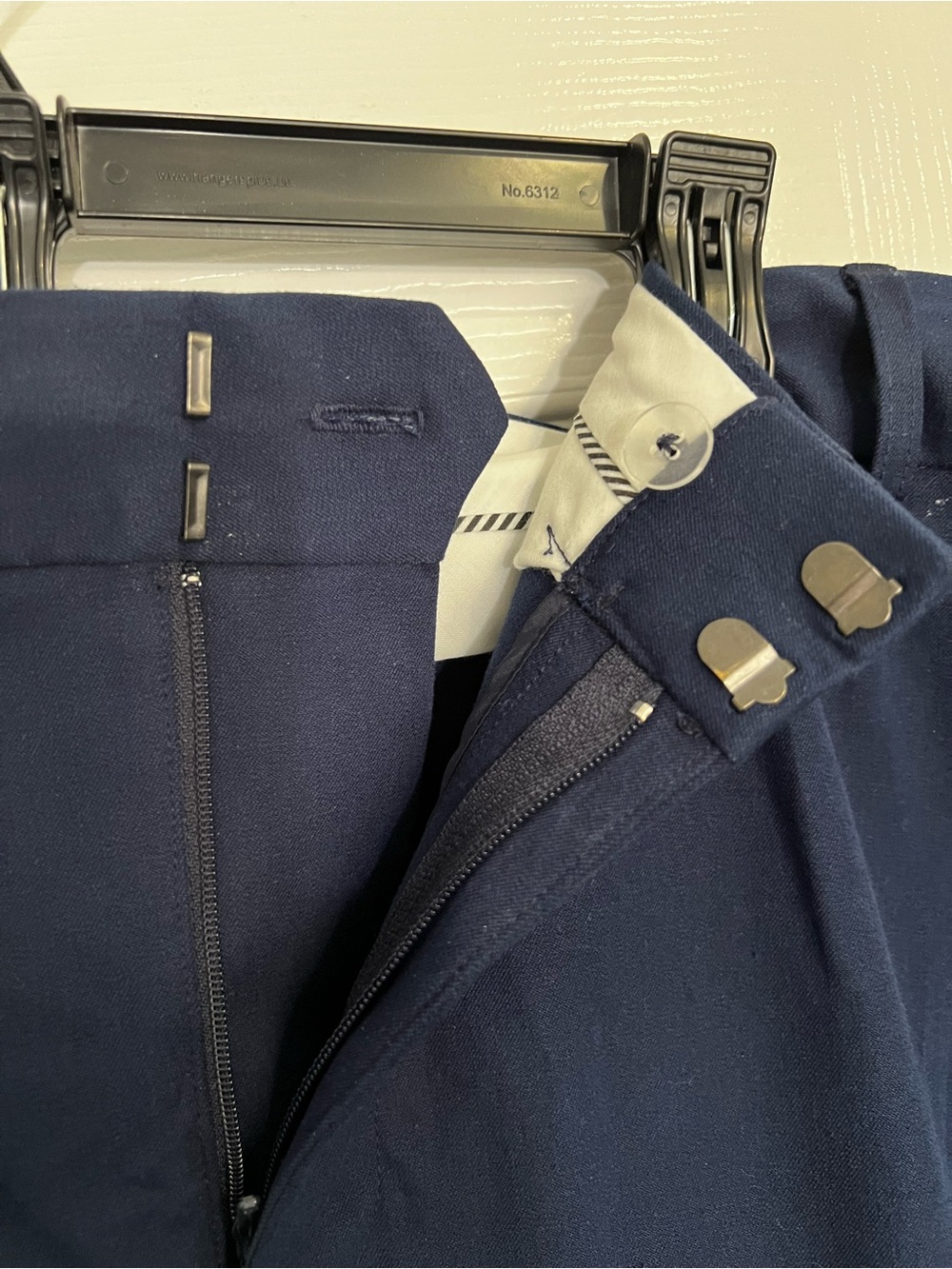 crown & ivy Men's Navy Dress Pants - Picture 2 of 5